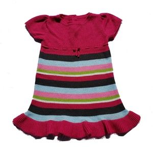 Crazy 8 Dress Size 3 Bunny Blossom Short Sleeve